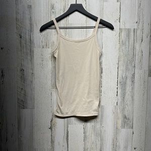 No Boundaries Girls Cream Tank Size Small 3-5 great condition